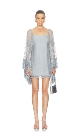 alexis priscilla dress blue Alexis - - Priscilla Embroidered Maxi Dress - Blue - XS