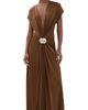ALEXIS ALEXIS Lunaria Long Dress Mocha - 1