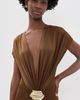 ALEXIS ALEXIS Lunaria Long Dress Mocha - 2