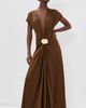 ALEXIS ALEXIS Lunaria Long Dress Mocha - 6