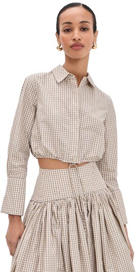 ALEXIS ALEXIS Mazi Top Tan/White