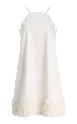 Alexis Alexis Merano Ruffled Crepe Mini Dress