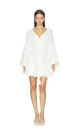 Alexis Alexis Palmari Knot Embroidered Dress
