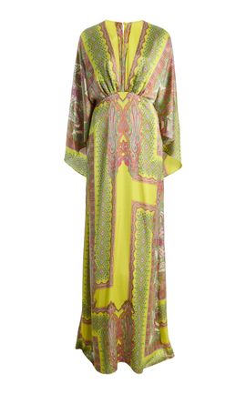 Alexis Alexis Valleta Printed Twill Maxi Dress