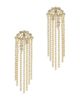 Alexis Bittar Alexis Bittar Asterales Cubic Zirconia Bubble Fringe Chandelier Earrings - 1