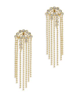 Alexis Bittar Alexis Bittar Asterales Cubic Zirconia Bubble Fringe Chandelier Earrings