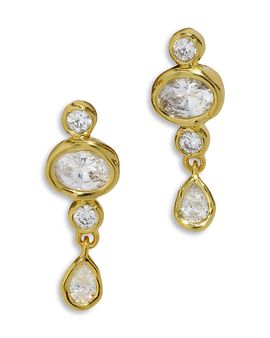 Alexis Bittar Alexis Bittar Asterales Cubic Zirconia Linear Drop Earrings
