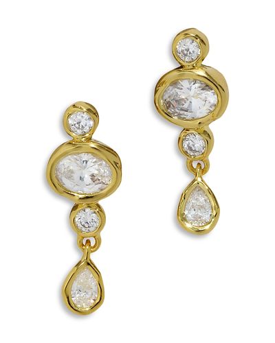 Alexis Bittar Alexis Bittar Asterales Cubic Zirconia Linear Drop Earrings