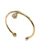 Alexis Bittar Alexis Bittar Asterales Solitaire Cubic Zirconia Charm Cuff Bracelet - 1