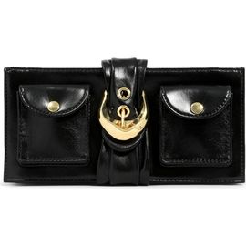 Alexis Bittar Alexis Bittar Buckle Leather Clutch