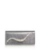Alexis Bittar Alexis Bittar Crystal Curve Leather Clutch - 1