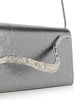 Alexis Bittar Alexis Bittar Crystal Curve Leather Clutch - 5