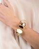 Alexis Bittar Alexis Bittar Liquid Lucite Gold Slice Capped Cuff Bracelet - 2