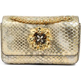 Alexis Bittar Alexis Bittar Mini Bella Python Embossed Leather Clutch
