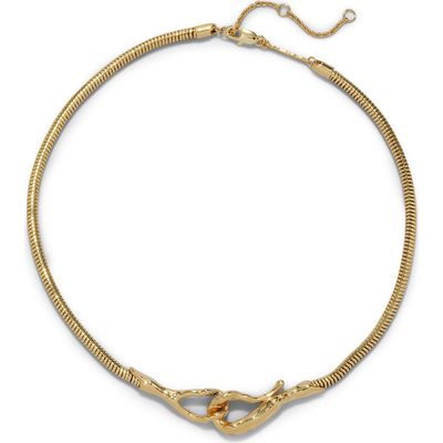 Alexis Bittar Alexis Bittar Molten Hook Choker Necklace