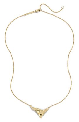 Alexis Bittar Alexis Bittar Molten Shield Pendant Necklace