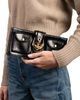 Alexis Bittar Alexis Bittar Patent Leather Buckle Clutch - 4