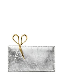 Alexis Bittar Alexis Bittar Petite Scissor Leather Clutch
