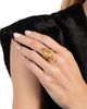 Alexis Bittar Alexis Bittar Serpent Crystal Coiled Cocktail Ring - 2