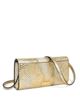 Alexis Bittar Alexis Bittar Serpent Side Handle Embossed Metallic Leather Clutch - 5