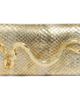 Alexis Bittar Alexis Bittar Serpent Side Handle Leather Clutch - 1