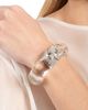 Alexis Bittar Alexis Bittar Silverlake Crystal & Lucite Bangle Bracelet - 2
