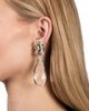Alexis Bittar Alexis Bittar Silverlake Crystal & Lucite Clip On Statement Earrings - 2