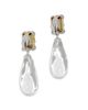 Alexis Bittar Alexis Bittar Silverlake Crystal & Lucite Clip On Statement Earrings - 3