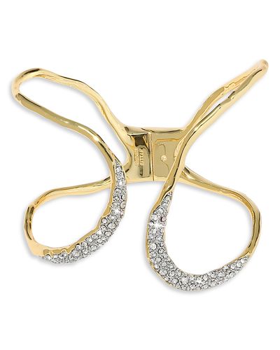 Alexis Bittar Alexis Bittar Solanales Crystal Freeform Cuff Bracelet