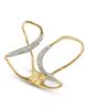Alexis Bittar Alexis Bittar Solanales Crystal Freeform Cuff Bracelet - 3