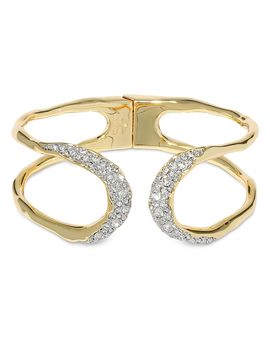 Alexis Bittar Alexis Bittar Solanales Crystal Orbiting Cuff Bracelet