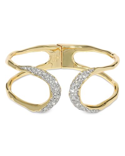 Alexis Bittar Alexis Bittar Solanales Crystal Orbiting Cuff Bracelet