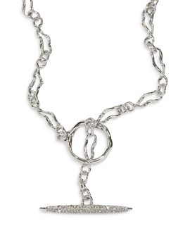 Alexis Bittar Alexis Bittar Solanelas Crystal Toggle Necklace