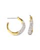 Alexis Bittar Alexis Bittar Solanelas Crystal Twist Mini Hoop Earrings - 2