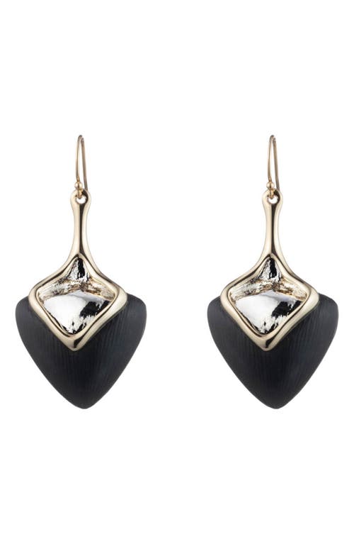 Alexis Bittar Alexis Bittar Two-Tone Sculptural Drop Earrings