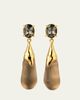 Alexis Bittar Bonbon Crystal Small Teardrop Earrings - 1