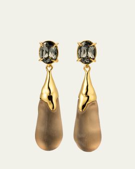 Alexis Bittar Bonbon Crystal Small Teardrop Earrings