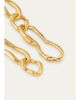 Alexis Bittar Brut Gold Curved Link Necklace, 18"L - 4