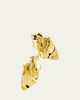 Alexis Bittar Crumpled Gold Small Post Earrings - 3