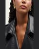 Alexis Bittar Crumpled Gold Small Post Earrings - 5