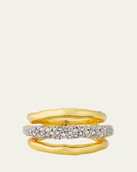 Alexis Bittar Solanales Crystal Orbiting Ring