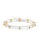 Alexis Bittar Women's 14K-Gold-Plated, Lucite & Crystal Hinged Bangle - 4