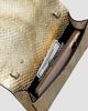 Alexis Bittar Women's 14K-Gold-Plated Serpent Handle & Leather Clutch - 7