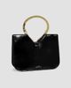 Alexis Bittar Women's 14K-Gold-Plated Zipper & Leather Top Handle Bag - 3