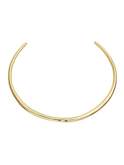 Alexis Bittar Women's 14K Gold-Plated Thin Collar Necklace