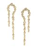 Alexis Bittar Women's Asterales 14K-Gold-Plated & Cubic Zirconia Arched Drop Earrings - 1