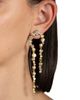 Alexis Bittar Women's Asterales 14K-Gold-Plated & Cubic Zirconia Arched Drop Earrings - 2