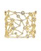 Alexis Bittar Women's Asterales 14K-Gold-Plated & Cubic Zirconia Celestial Wide Cuff - 1