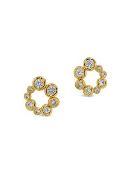 Alexis Bittar Women's Asterales Bubble 14K-Gold-Plated & Cubic Zirconia Stud Earrings