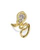 Alexis Bittar Women's Asterales Floating Vine 14K-Gold-Plated & Cubic Zirconia Ring - 3